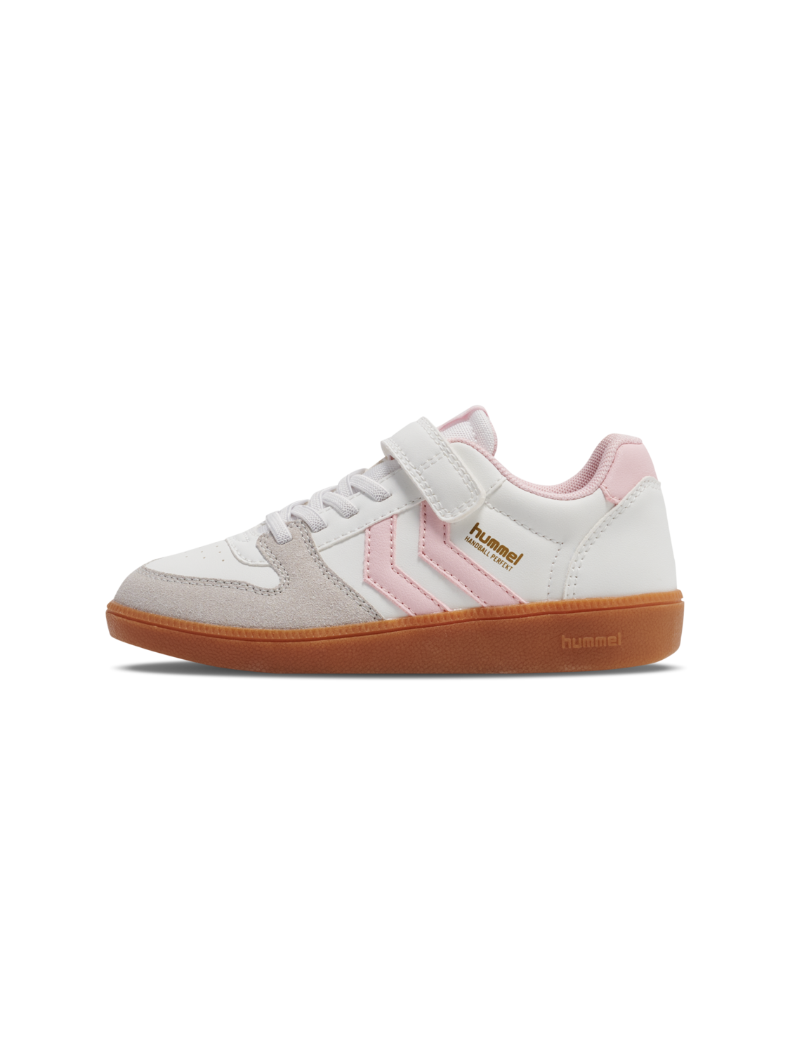 HANDBALL PERFEKT SP JR, WHITE/SOFT PINK, packshot