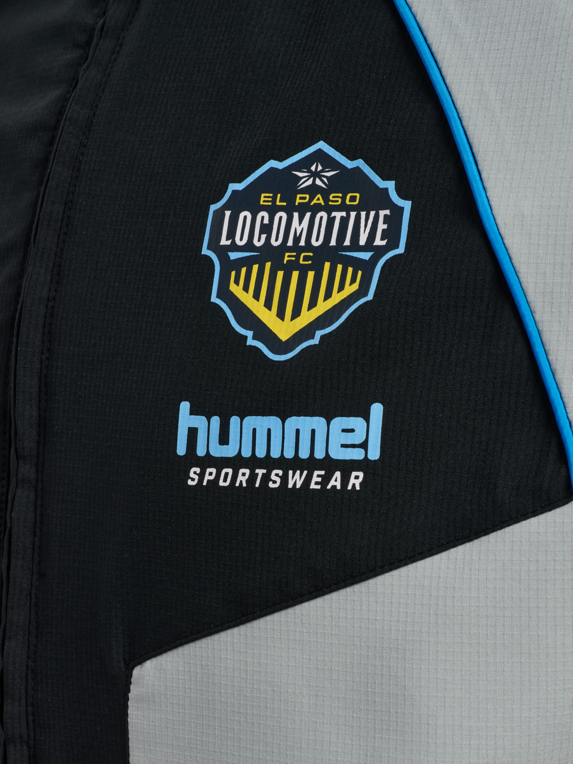 hmlLOOSE TRACK ZIPJACKET SW EL PASO, BLACK, packshot