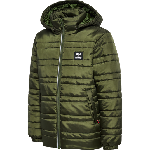 hmlBILBO TEX JACKET, OLIVE NIGHT, packshot