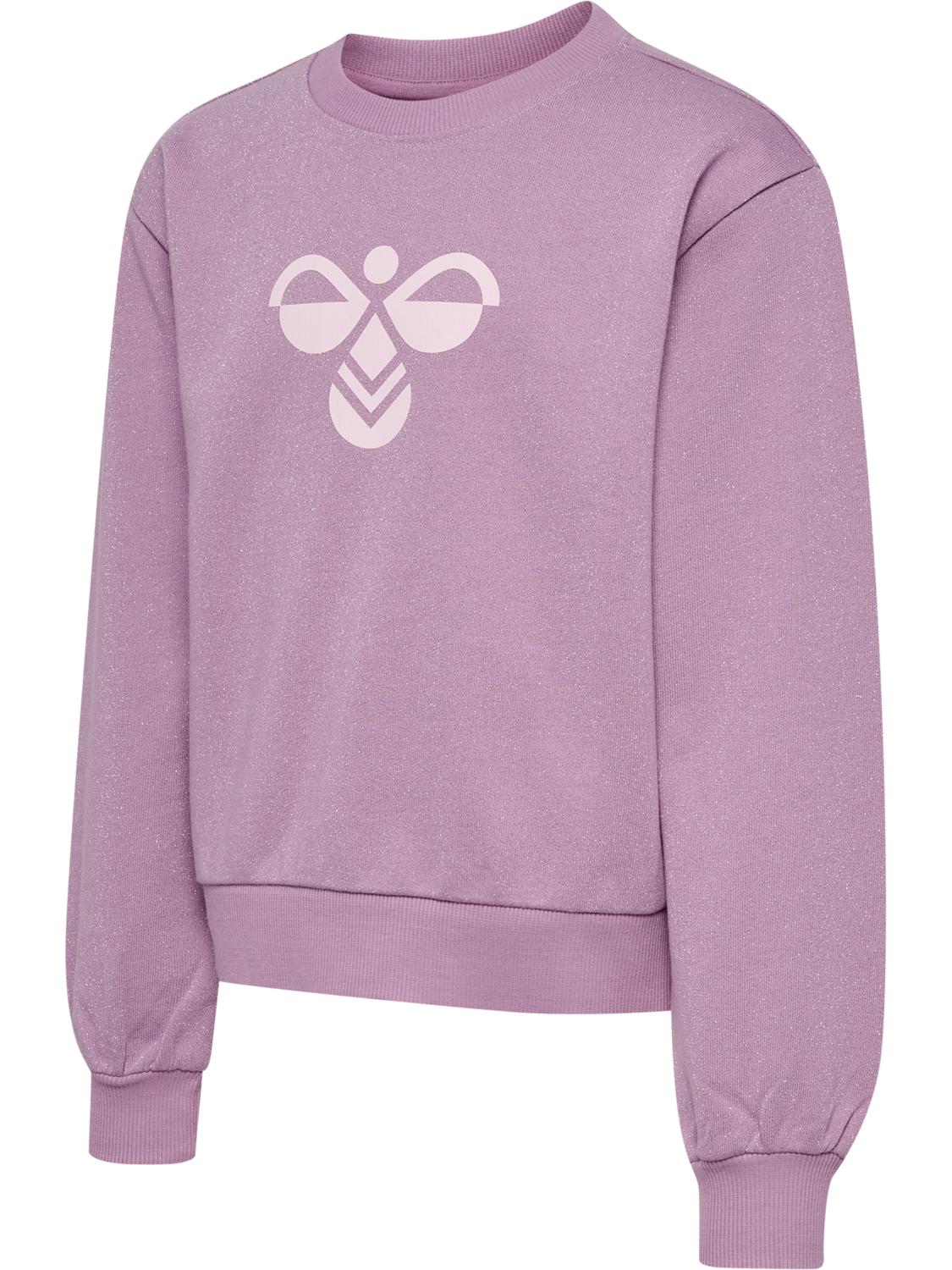 hmlJR MUSSE SWEATSHIRT, LAVENDER MIST, packshot