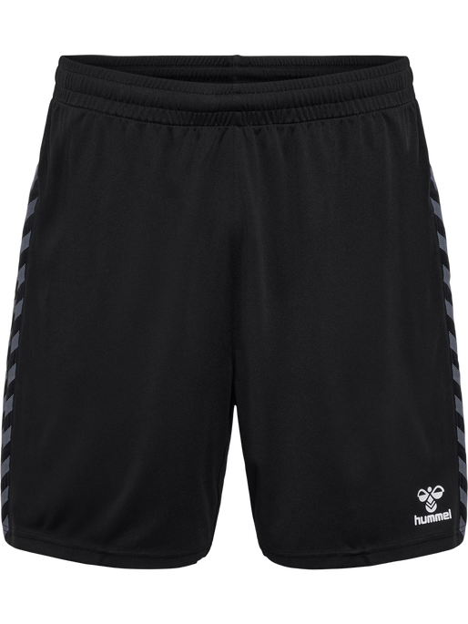 hmlAUTHENTIC PL SHORTS, BLACK, packshot