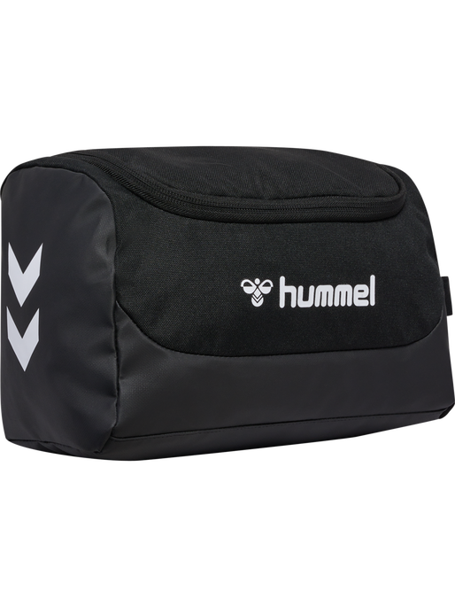 hmlLEAD TOILETRY BAG, BLACK, packshot