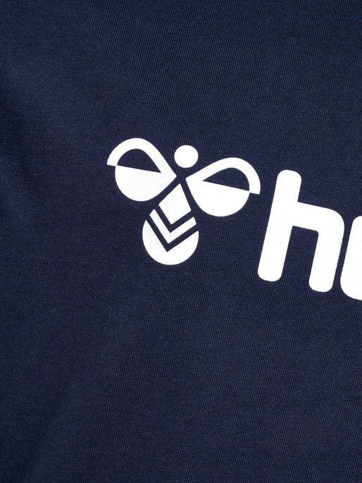 hmlGO 2.0 LOGO T-SHIRT S/S KIDS, MARINE, packshot