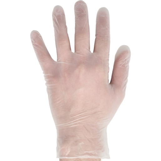 VINYL GLOVES, WHITE VINYL GLOVES, WHITE, packshot