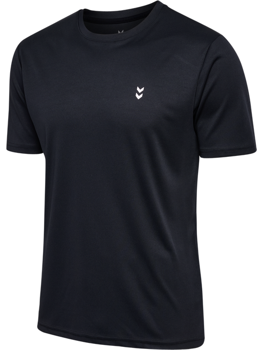 hmlPULSE TRAINING  T-SHIRT S/S, BLACK, packshot