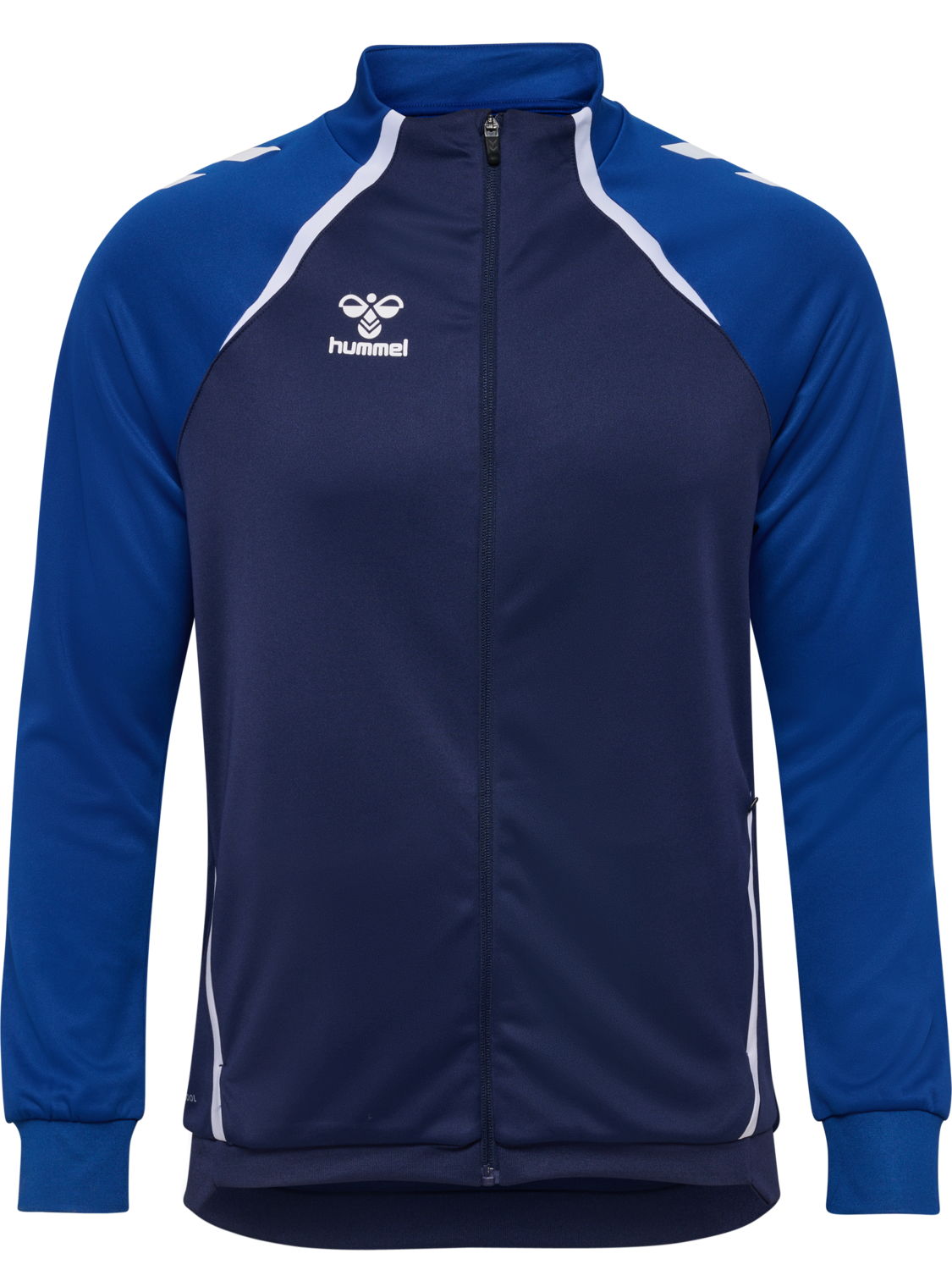 hmlLEAD 2.0 TRACK ZIP JACKET, MARINE/TRUE BLUE, packshot