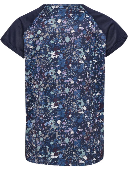 hmlTESSA T-SHIRT S/S, BLACK IRIS hmlTESSA T-SHIRT S/S, BLACK IRIS, packshot