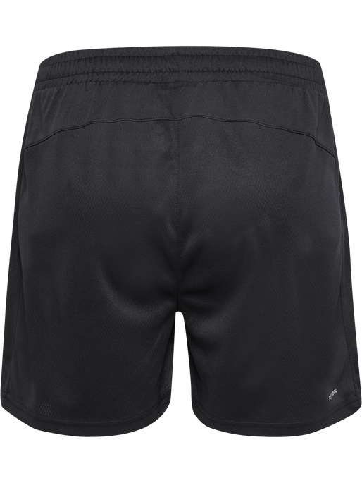 hmlACTIVE PL SHORTS WOMAN, BLACK, packshot