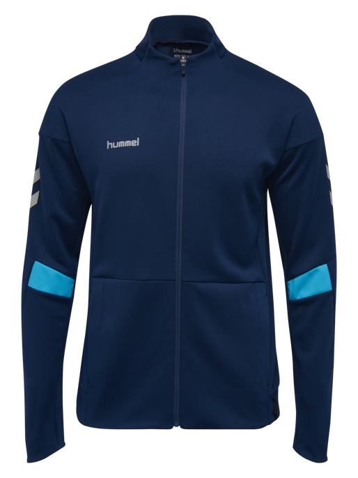 TECH MOVE POLY ZIP JACKET, SARGASSO SEA TECH MOVE POLY ZIP JACKET, SARGASSO SEA, packshot