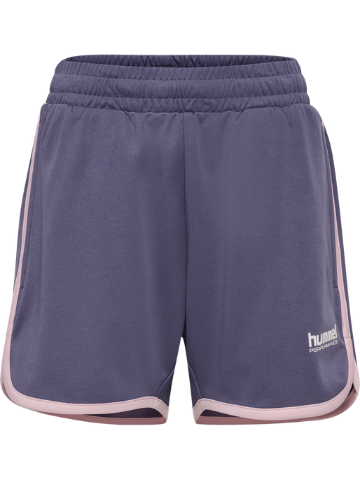 hmlJR GOAL PIPING SHORTS, HERON hmlJR GOAL PIPING SHORTS, HERON, packshot