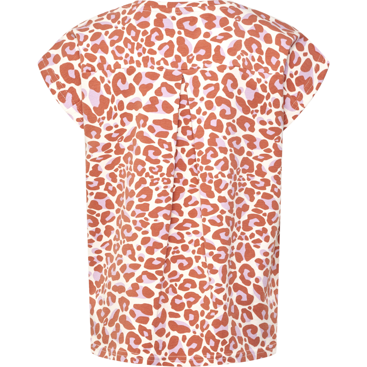 hmlJUMPY AOP T-SHIRT S/S, COPPER BROWN, packshot