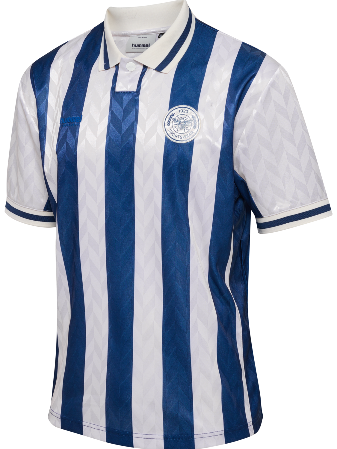 hmlOVERSIZED SOCCER JERSEY S/S, ESTATE BLUE, packshot