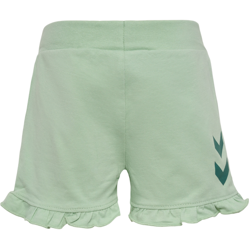 hmlTALYA RUFFLE SHORTS, SILT GREEN hmlTALYA RUFFLE SHORTS, SILT GREEN, packshot