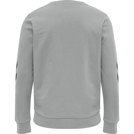 hmlLEGACY SWEATSHIRT PLUS, GREY MELANGE, packshot