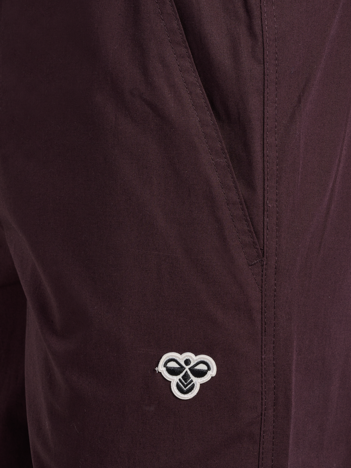 hmlCHINO PANT BEE, CHOCOLATE PLUM, packshot