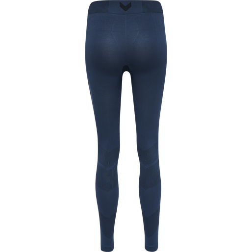 HUMMEL FIRST SEAMLESS TR TIGHTS W, DARK DENIM, packshot