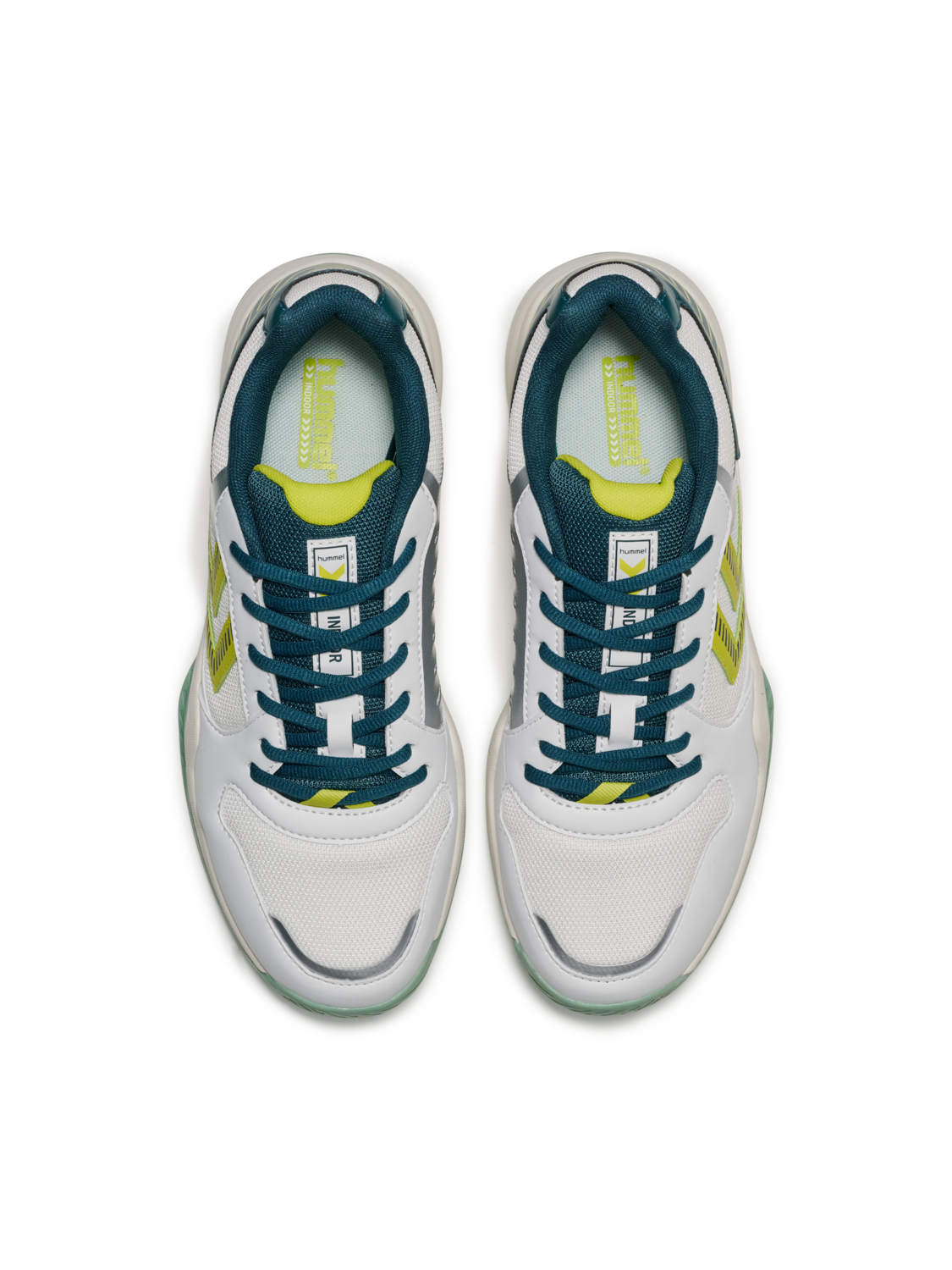 ALL COURT, WHITE/GREEN/YELLOW, packshot