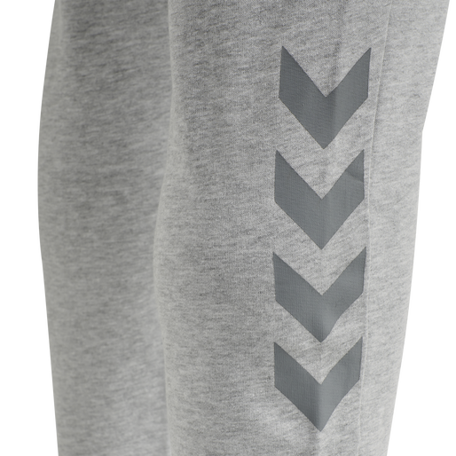 hmlLEGACY TAPERED PANTS, GREY MELANGE, packshot