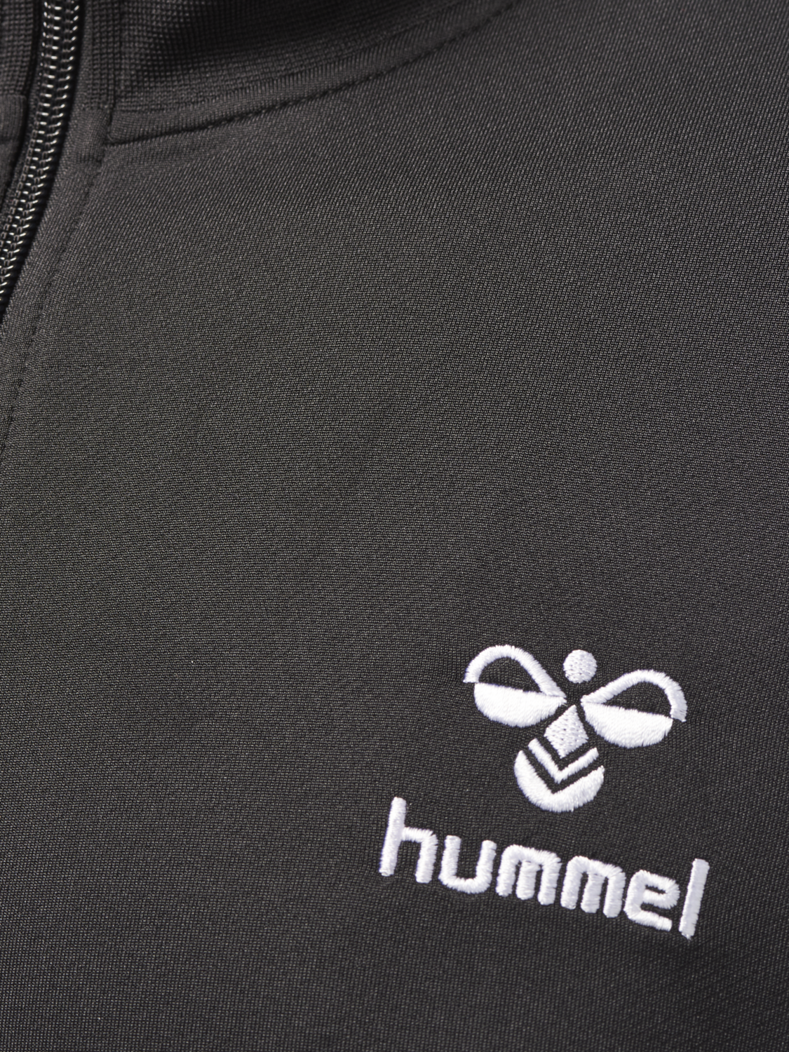 HMLNATHAN ZIP JACKET, CAVIAR/CAVIAR, packshot