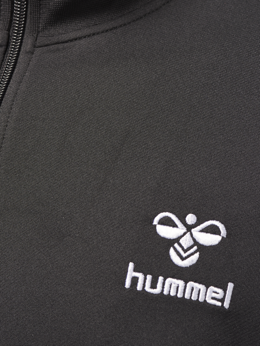 HMLNATHAN ZIP JACKET, CAVIAR/CAVIAR, packshot