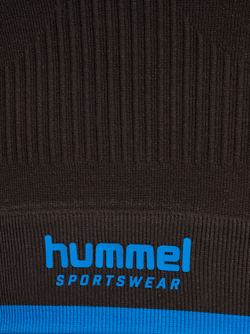 hmlKNITTED WOMENS ZIP TOP, AFTER DARK, packshot