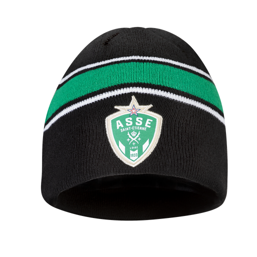 ASSE 22/23 FAN KNIT BEANIE, BLACK, packshot