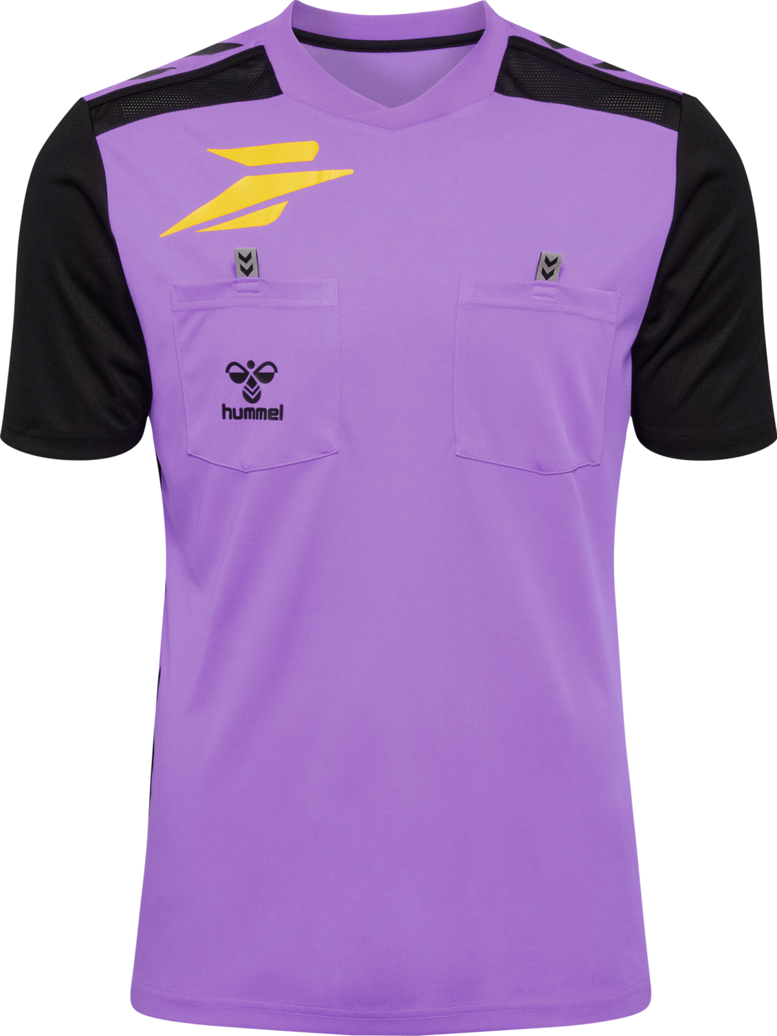 FFHB NEW REFEREE JERSEY S/S, SAND VERBENA WO SPONSOR, packshot