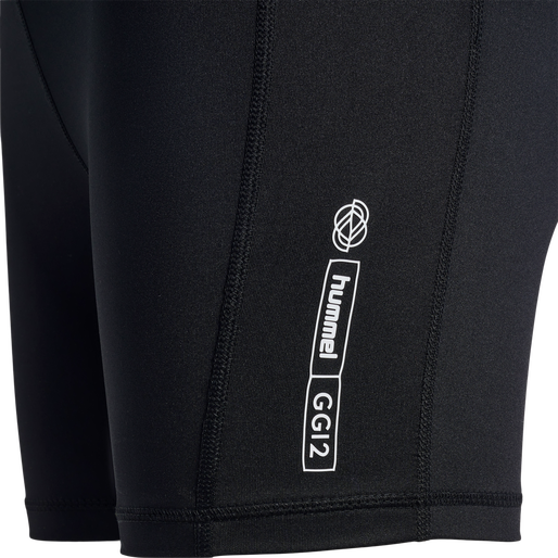 hmlGG12 TRAINING HW SHORT TIGHTS WO, BLACK, packshot
