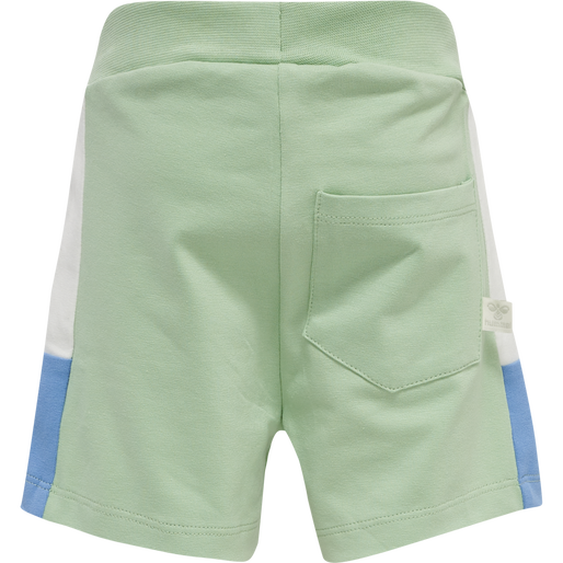 hmlELIO SHORTS, GRAYED JADE, packshot