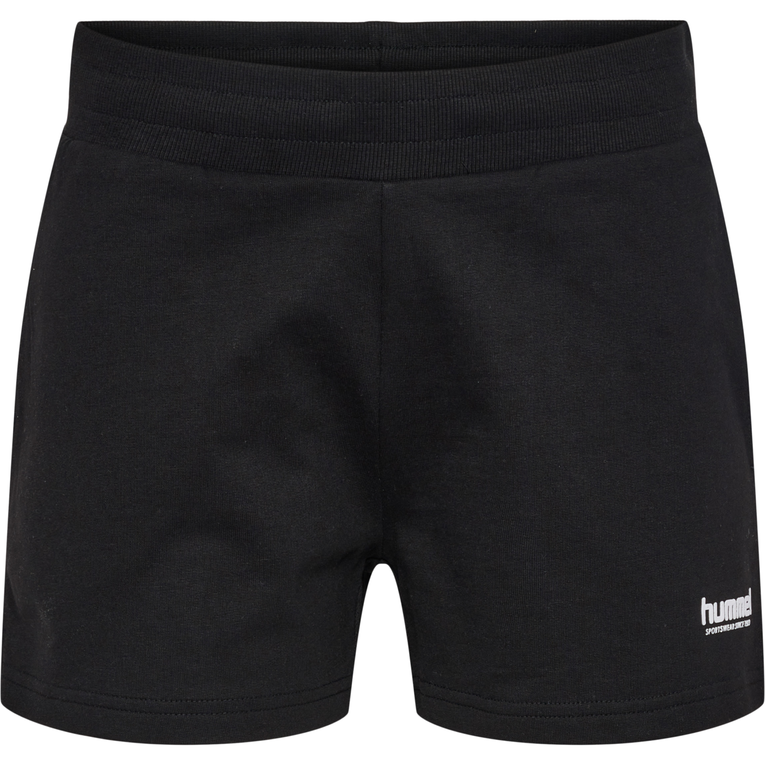 hmlLGC SENNA SWEAT SHORTS, BLACK, packshot