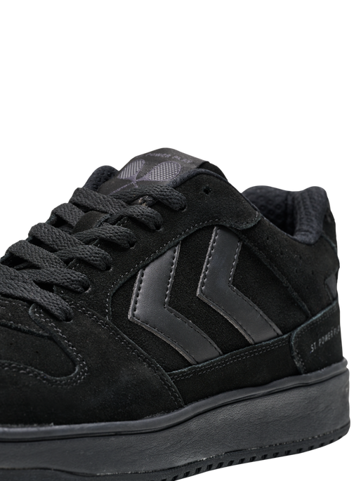 ST. POWER PLAY SUEDE, BLACK/BLACK, packshot