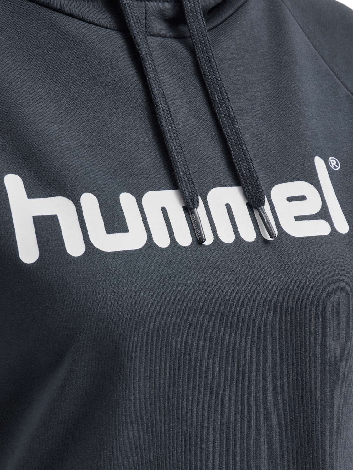 HMLGO COTTON LOGO HOODIE WOMAN, INDIA INK, packshot