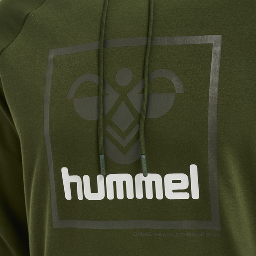 hmlISAM 2.0 HOODIE, RIFLE GREEN, packshot