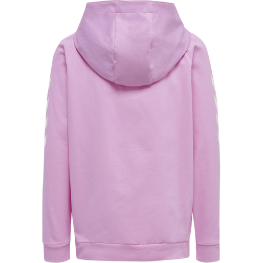 HMLGO KIDS COTTON ZIP HOODIE, ORCHID, packshot