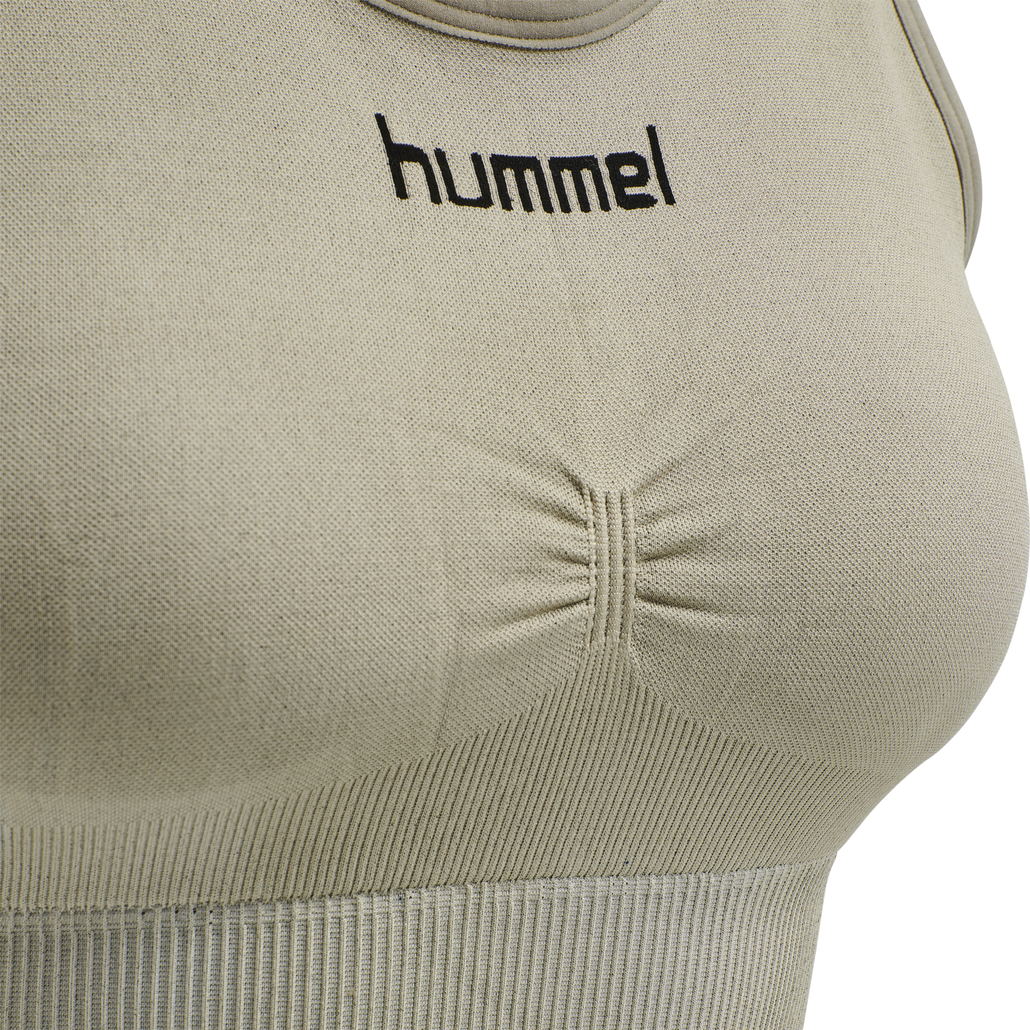 HUMMEL FIRST SEAMLESS BRA WOMEN, LONDON FOG, packshot