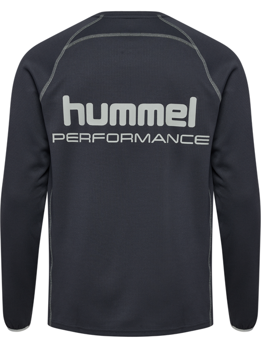 hmlPULSE PERFORMANCE MIDLAYER, EBONY, packshot
