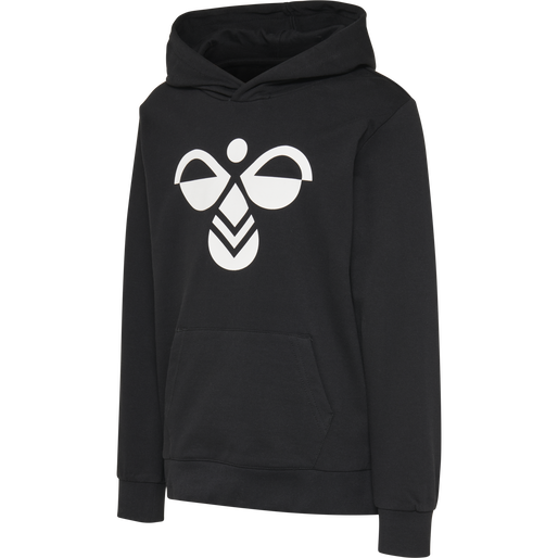 hmlCUATRO HOODIE, BLACK, packshot