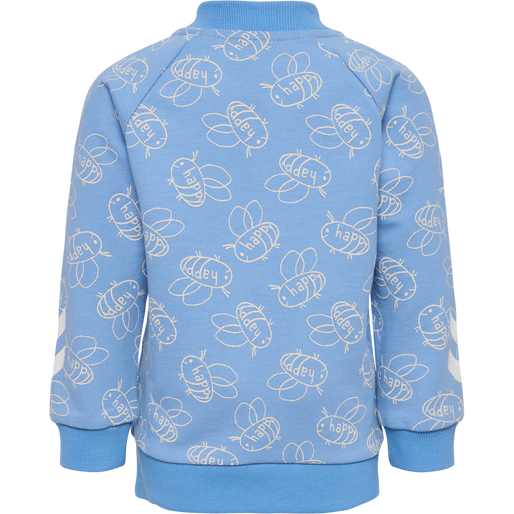 hmlGLADSOME ZIP JACKET, SILVER LAKE BLUE, packshot