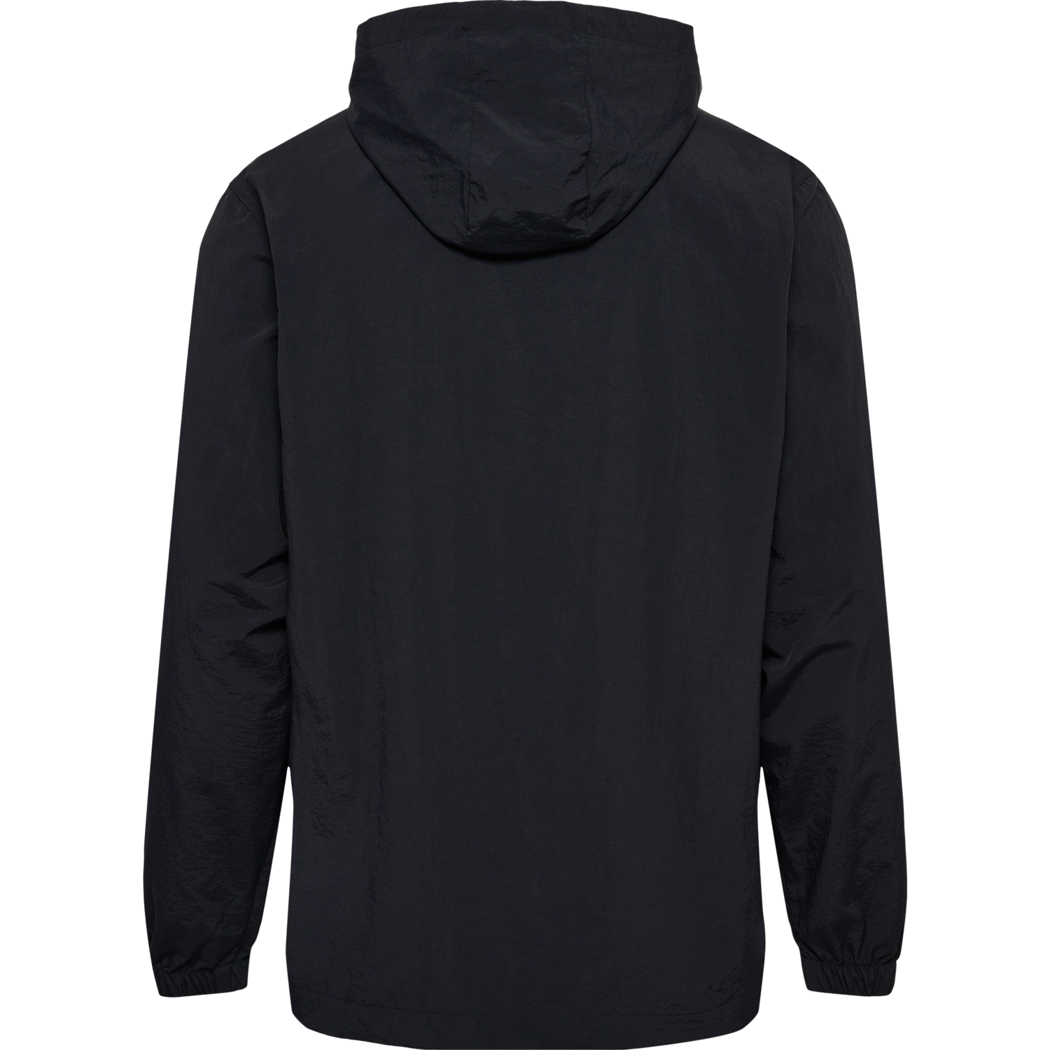 hmlLP10 BOXY WOV ZIP JACKET, BLACK, packshot