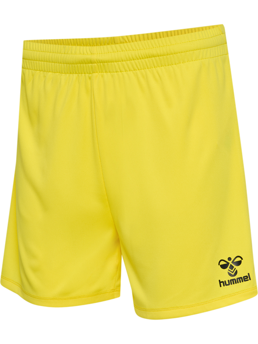 hmlESSENTIAL SHORTS WOMAN, BLAZING YELLOW, packshot