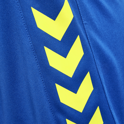 hmlCORE XK POLY SHORTS WOMAN, TRUE BLUE/BLAZING YELLOW, packshot