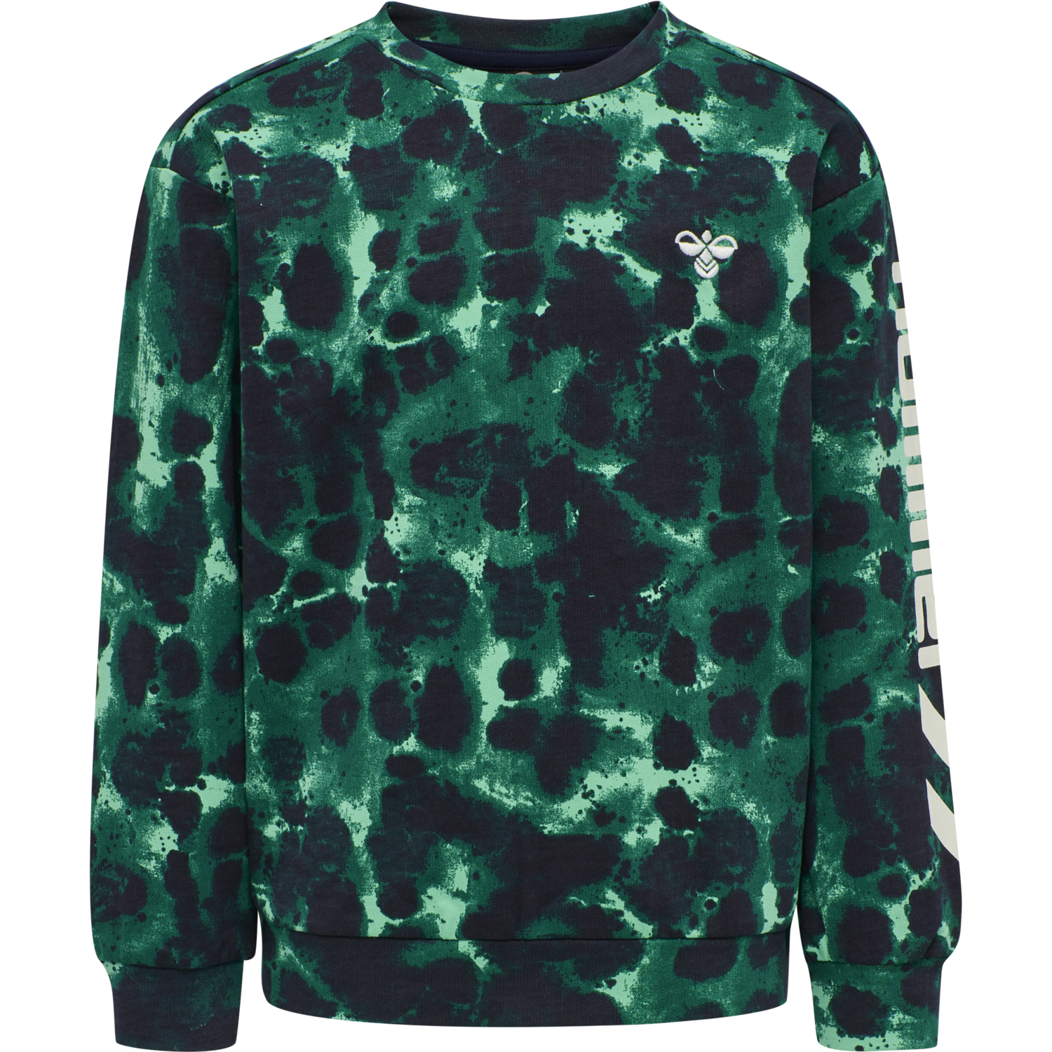hmlDRAKE SWEATSHIRT , JADE CREAM , packshot