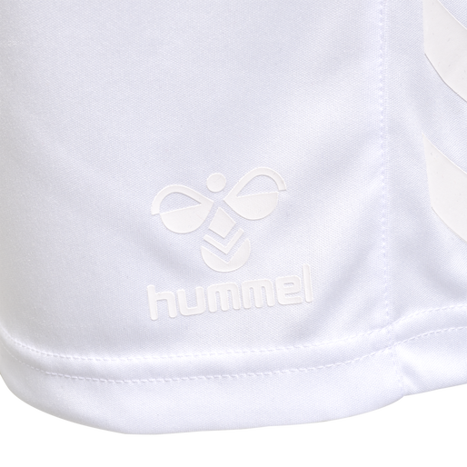 hmlCORE XK POLY SHORTS KIDS, WHITE/WHITE, packshot