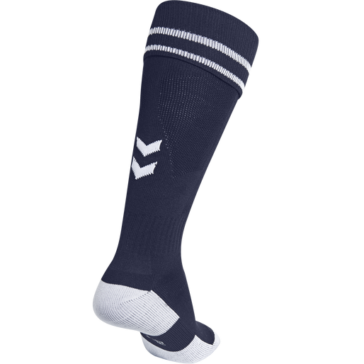 ELEMENT FOOTBALL SOCK , MARINE/WHITE, packshot