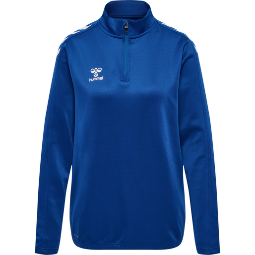 hmlCORE XK HALF ZIP SWEAT WOMAN, TRUE BLUE, packshot