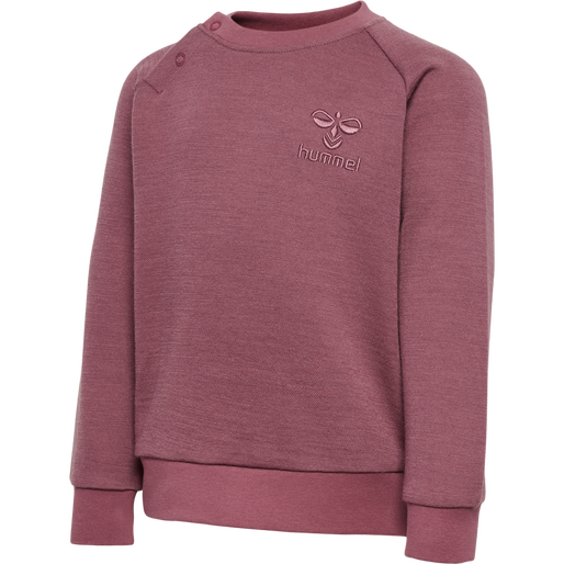 hmlWULBATO SWEATSHIRT, ROSE BROWN, packshot