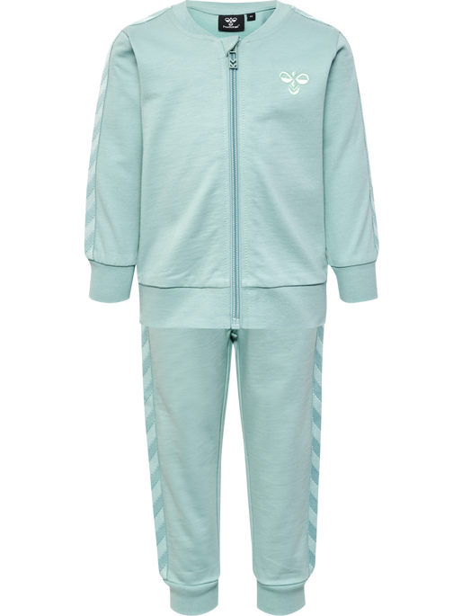hmlBILLE TRACKSUIT, BLUE SURF, packshot