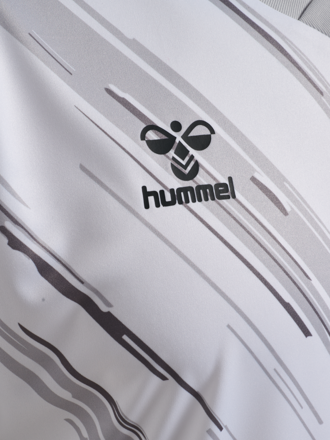 hmlMATCH TRIUMPH JERSEY S/S, WHITE/STEEL GRAY, packshot