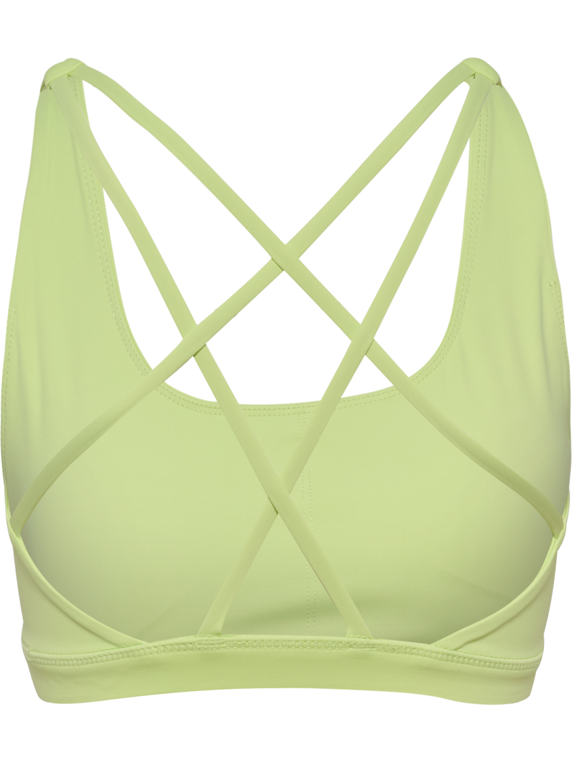 hmlHIIT IMPACT STRAP BRA, SHADOW LIME, packshot