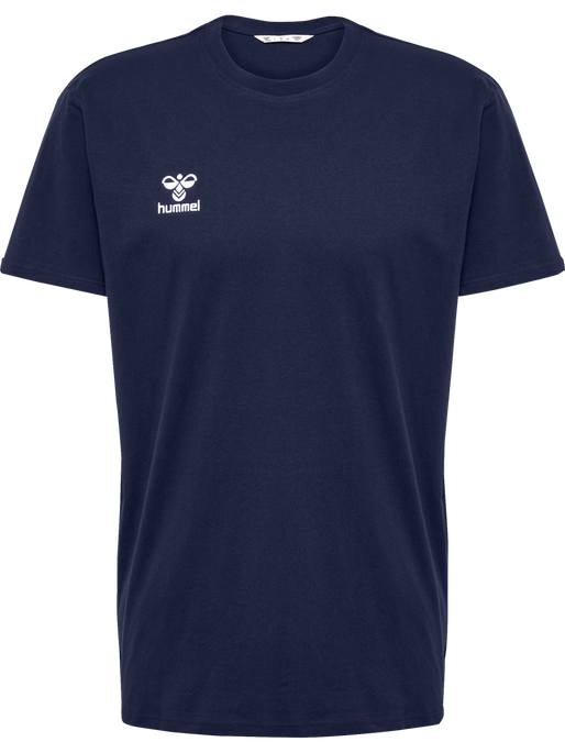 hmlGO 2.0 T-SHIRT S/S, MARINE, packshot